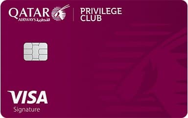 Cardless Qatar Signature credit card