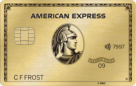 Gold credit card