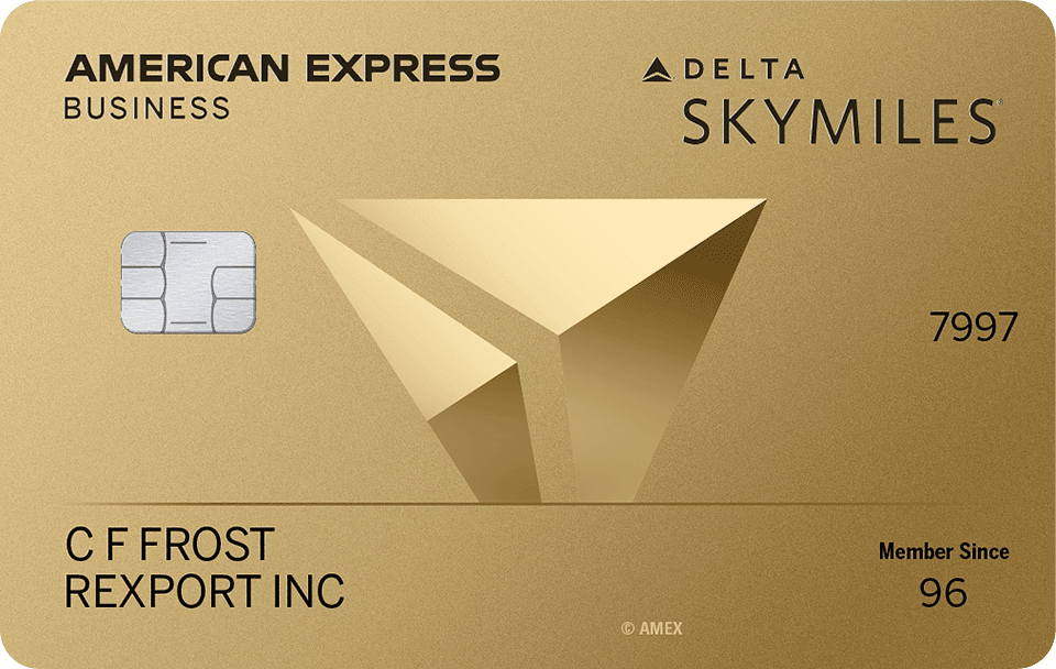 Delta SkyMiles Gold Business credit card