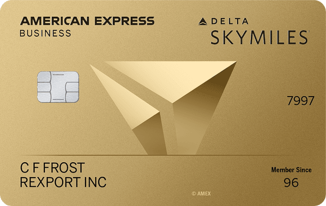 Delta SkyMiles Gold Business credit card