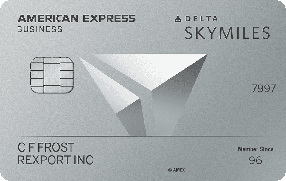 Delta SkyMiles Platinum Business credit card