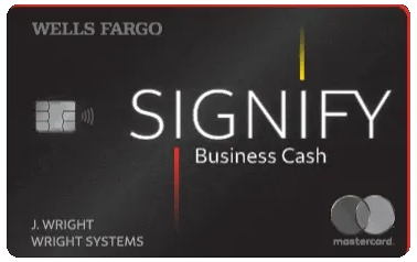 Signify Business Cash credit card