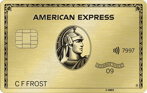 Gold credit card
