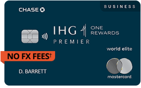 IHG One Rewards Premier Business credit card