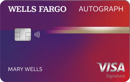 Autograph credit card