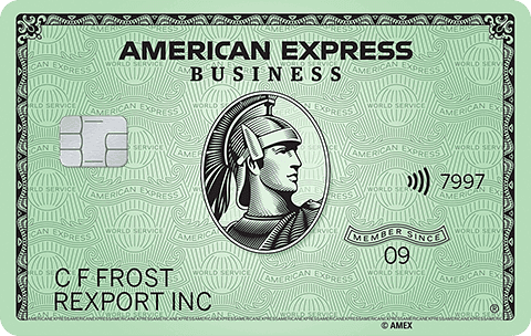 Business Green credit card