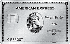 Platinum (Morgan Stanley) credit card