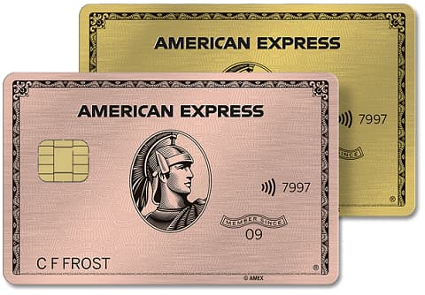 Gold credit card