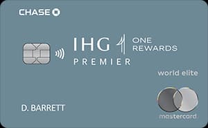 IHG Premier credit card