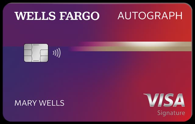 Autograph credit card