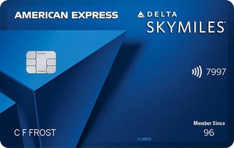 Delta SkyMiles Blue credit card