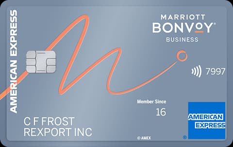 Marriott Bonvoy Business credit card