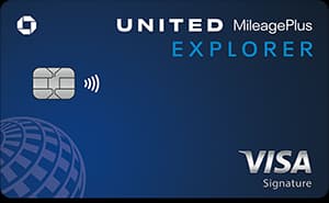 United Explorer credit card